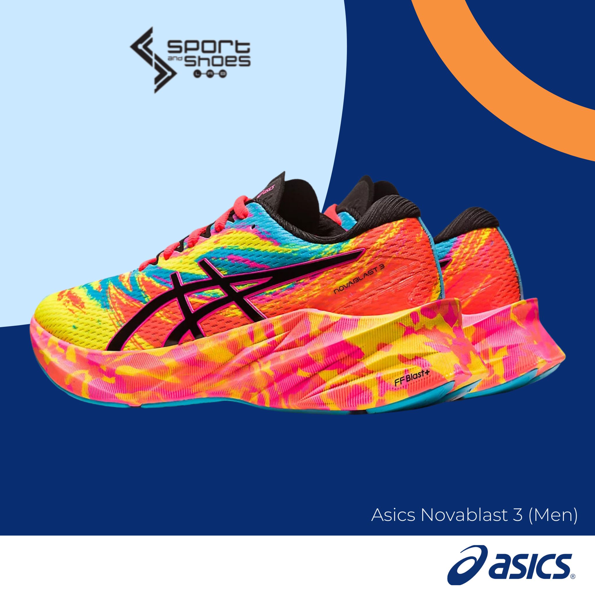 Asics Novablast3 (M) (1011B804-400)